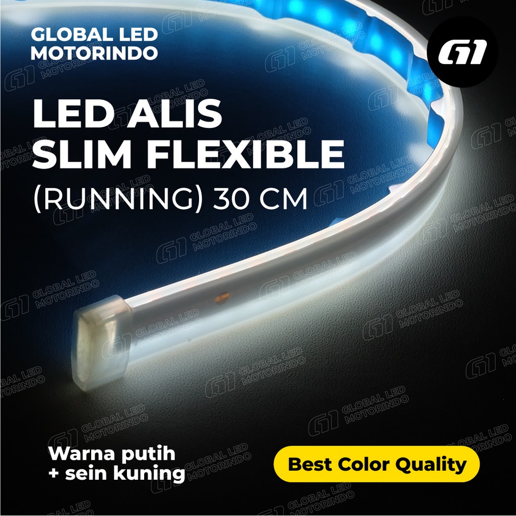 LED ALIS GEPENG RUNNING 30 CM 12V (HARGA 1 SET, ISI 2 PCS)-3