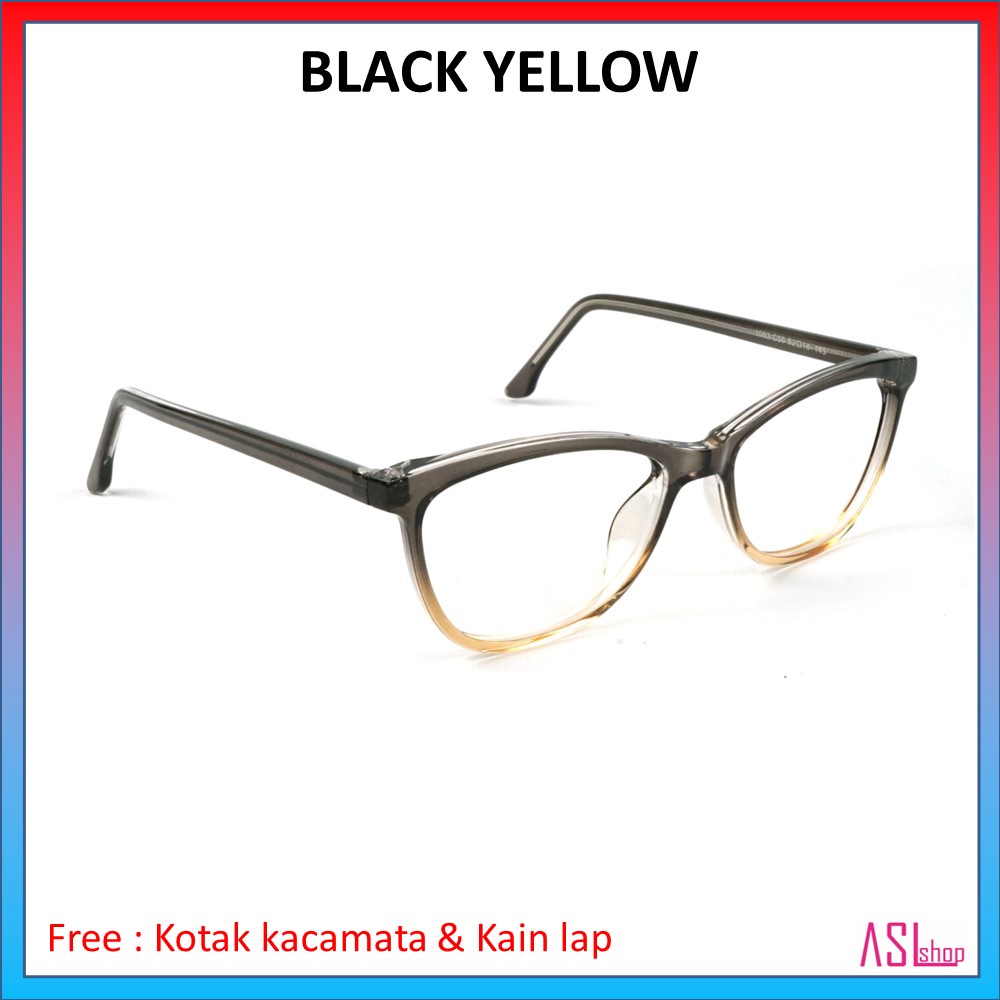 FRAME KACAMATA MINUS (ID 1053) + LENSA BLUERAY DAN PHOTOCROMIC