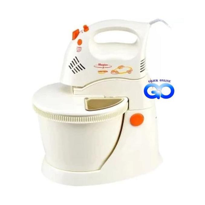 Stand Mixer Maspion Mt- 1180 Pengaduk Pencampur Adonan + Turbo Speed Usahalancarselalu