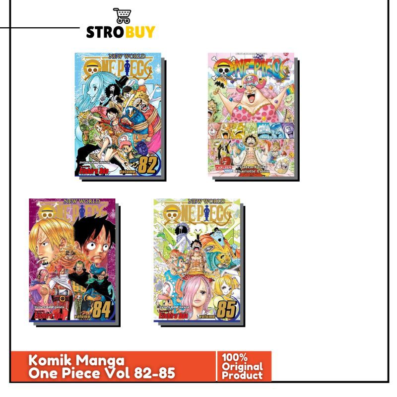 One Piece Volume 05 15 28 52 55 84 85 Shopee Indonesia