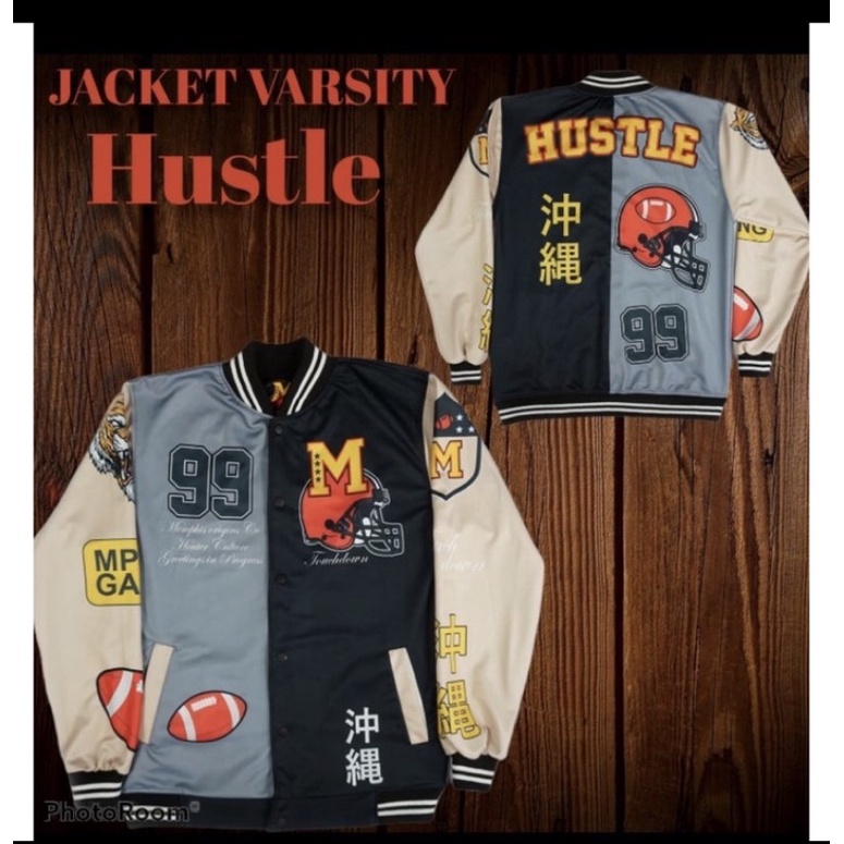 (COD) jaket varsity baseball kamikaze