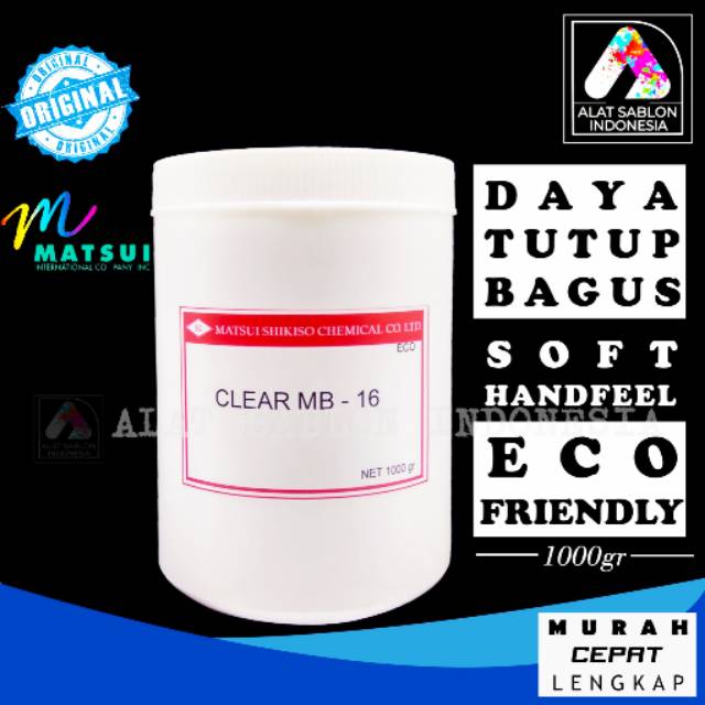 TINTA SABLON RUBBER MATSUI CLEAR MB 1KG