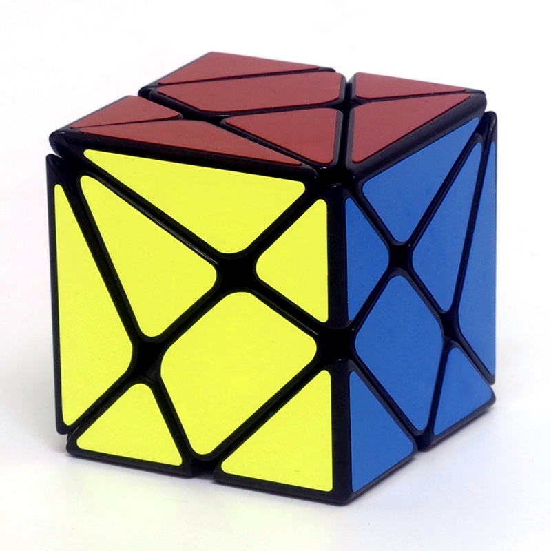 Kubus Rubik Dengan Bahan Halus Dan Warna Hitam / Putih Ukuran 3x3 X 3