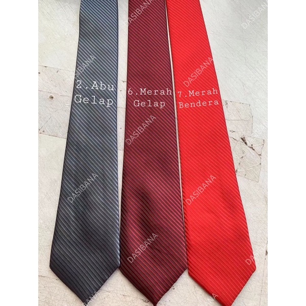 Dasi Pria Motif Salur | Dasi Dewasa Ikat Manual