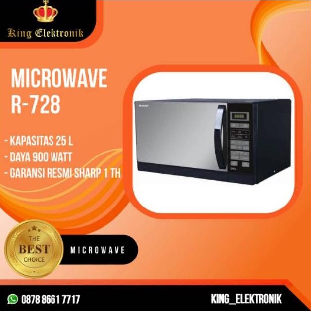 Adzuraa71 Idt. Microwave Oven Sharp R 728 / Microwave Sharp/Microwave R 728