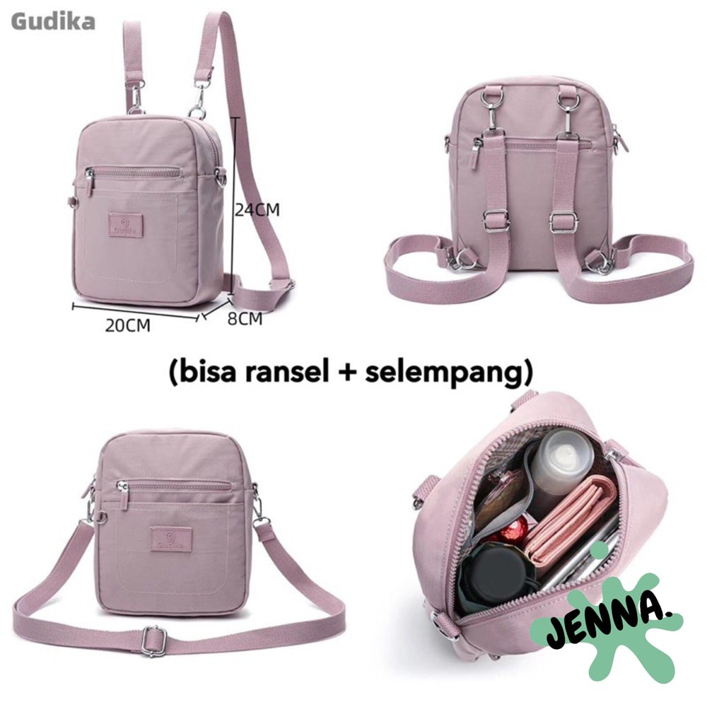 Tas selempang wanita sling bag ransel GUDIKA 5162 impor