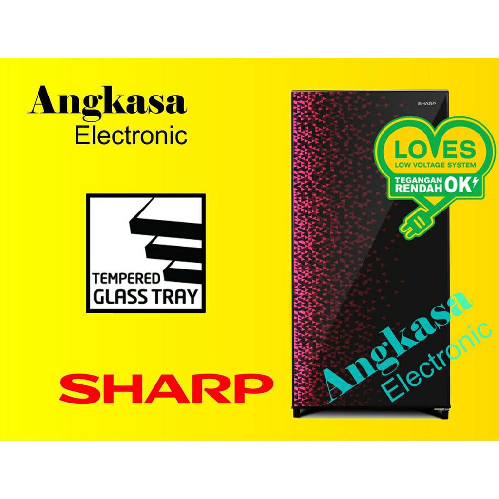 Kulkas Sharp 1 Pintu SJX185MGGR