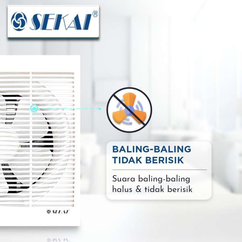 Sekai Exhaust Fan dinding 890 - 8 inch MURAH BANGET / GARANSI RESMI