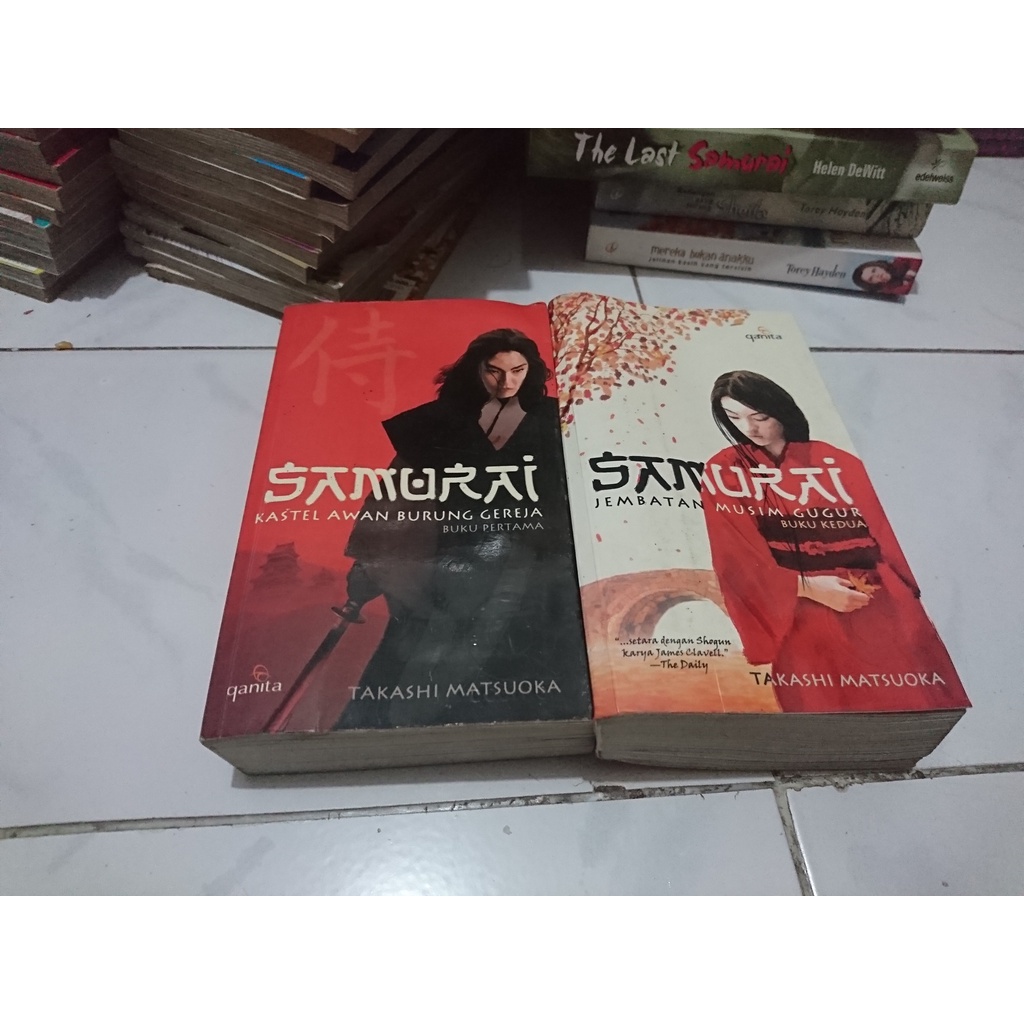 Novel Samurai bag 1 dan 2 - Takashi Matsuoka