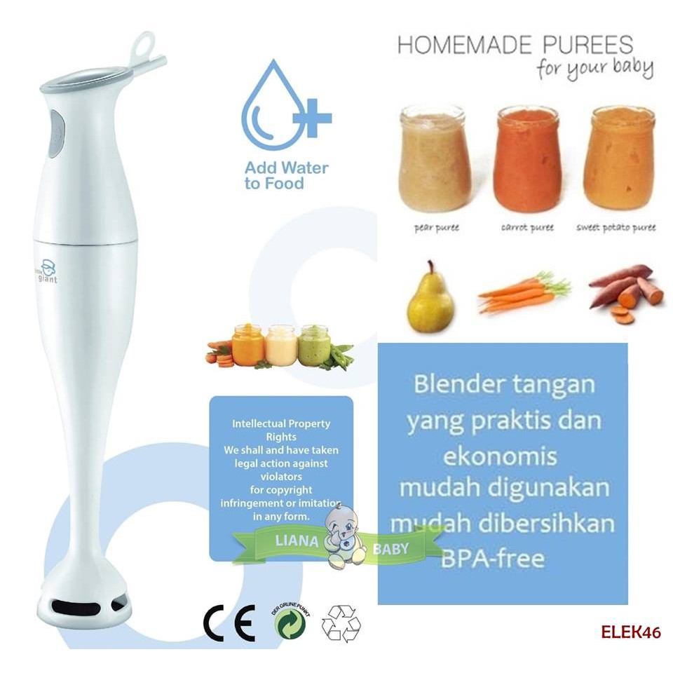 ELEK46 LITTLE GIANT HAND BLENDER LG 3622 / BLENDER MPASI