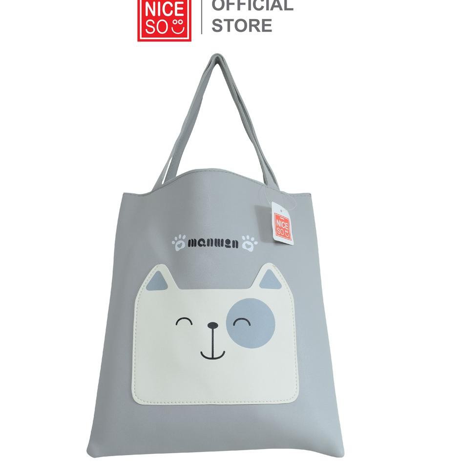 ➶ NICESO Official Tote Bag AT-6  Kualitas Premium →.
