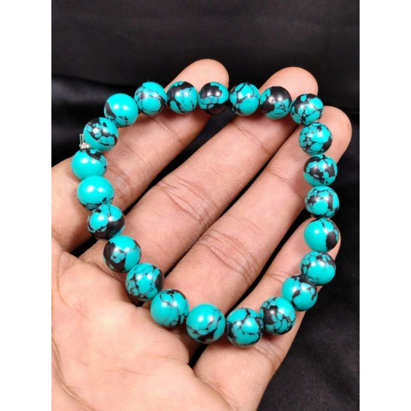 TERMURAH GELANG BATU PIRUS PERSIA ASLI NATURAL