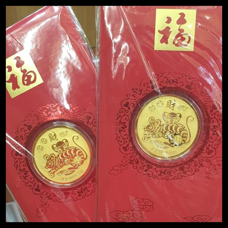 

TERBARUU!! Hadiah Angpao emas ASLI 24k Hk 99.9% - angpao imlek/wedding gift SALE