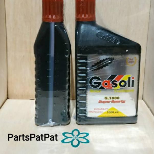 Ω OLI OIL SAMPING GASOLI 2T G1000 1LT GASOLI G1000 2TAK GASOLI G.1000 2T ✸