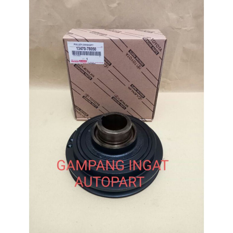 Pully Kruk As Pully Ker As Pulley Crankshaft Toyota Dyna HT125 HT130 Dutro ORIGINAL