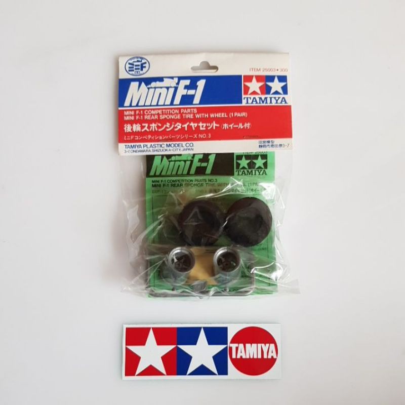 tamiya velg f-1 rear sponge jadul