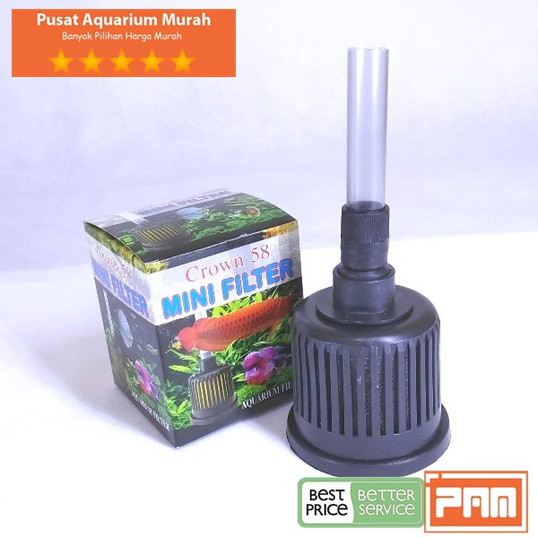 Mini Filter Aquarium Crown 58 Murah Shopee Indonesia