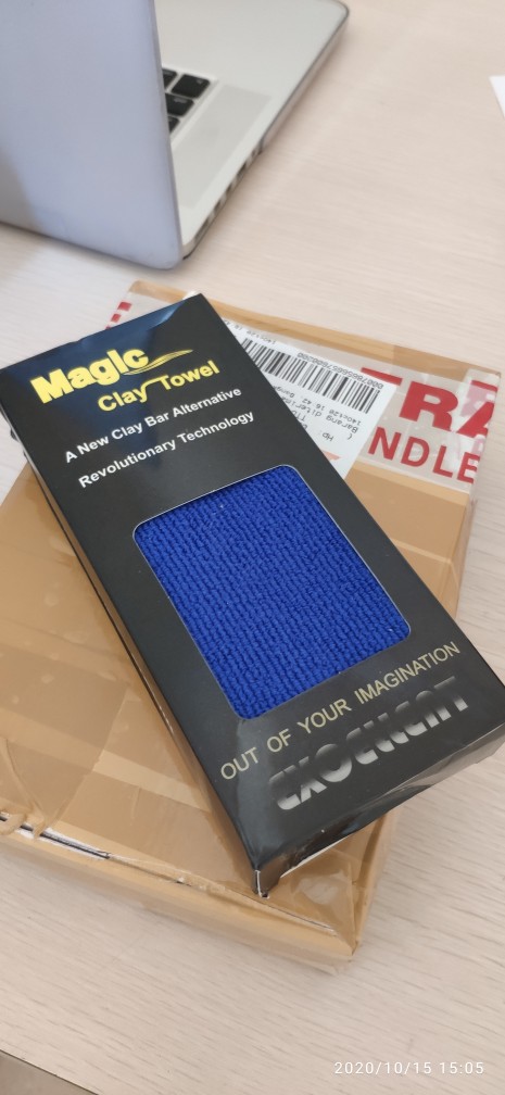 Tevo Magic Clay Cloth Kain Lap Microfiber Pembersih Semburan Cat, Kotoran Burung, Aspal, Getah Mobil