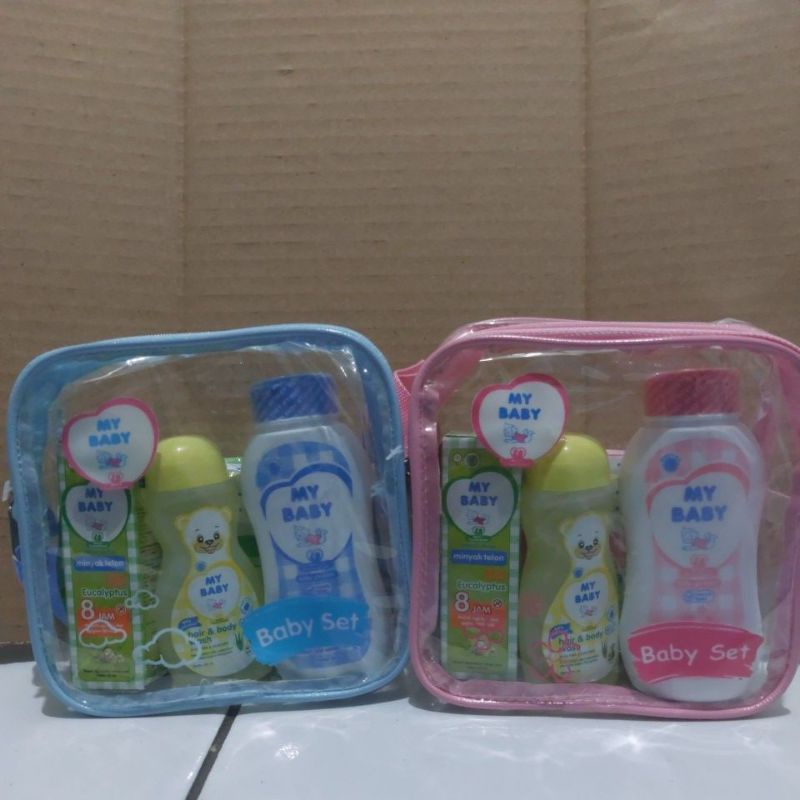 MY BABY SET PINK DAN BIRU