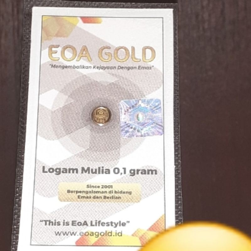 EMAS LM EOA GOLD 0,1 gram