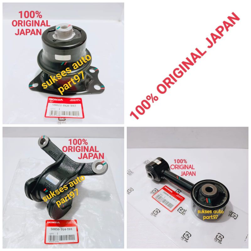 engine mounting full set Honda Mobilio brio brv manual original