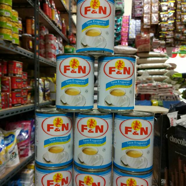 Susu Evaporasi F&amp;N / Susu FN 380gr Kaleng (1 KALENG)