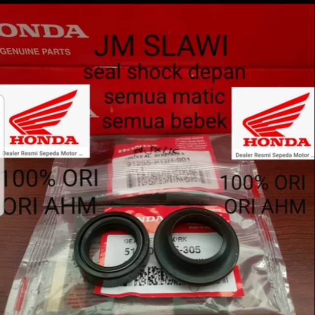 seal shock depan scoopy f1 vario f1 beat f1 supra 125 f1 revo absolute rovo f1 ori ahm