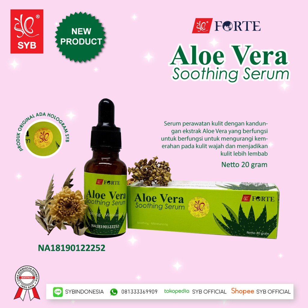 SYB FORTE SERUM WAJAH SERUM GOLD SERUM VIT C SERUM VIT C COLLAGEN SERUM ANTI ACNE SERUM WAJAH BPOM