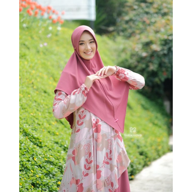 SALE STOK Busana Muslim Milly Dress Only by Sheika Hijab