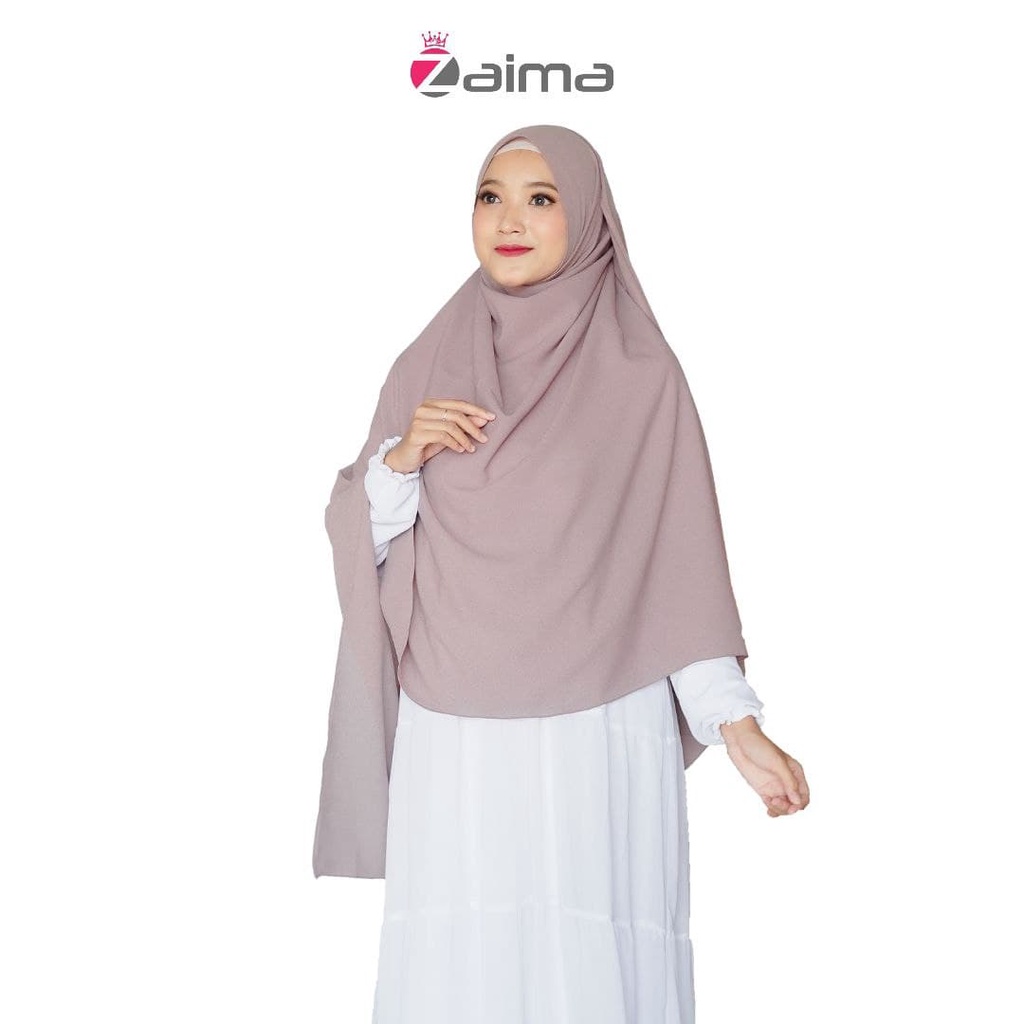 Pashmina Jumbo Syari 200 x 100 Lebar Besar Diamond Italiano-Tiramisu
