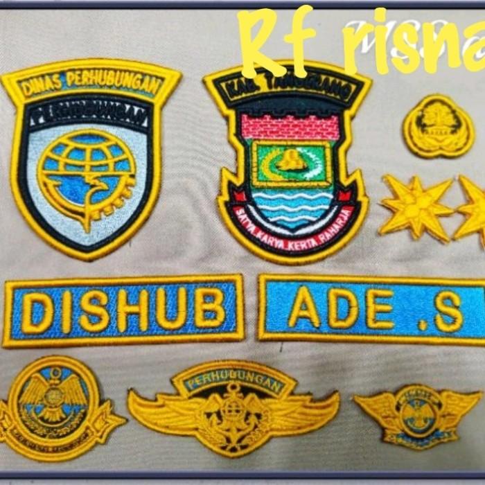 Atribut Dishub Bordir Timbul 1 Sett