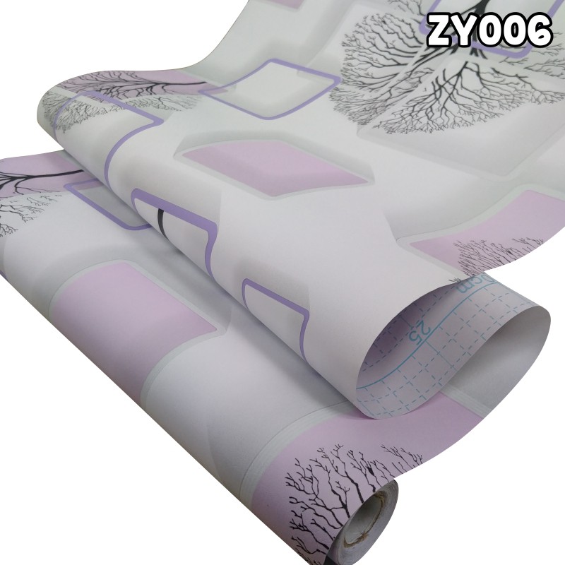 Wallpaper Dinding Motif Modern Kode ZY Wallpaper Dinding 3D Motif Elegant Size 45Cm X 10M High Quality Stiker Dinding Wallpaper Ruangan-ZY006