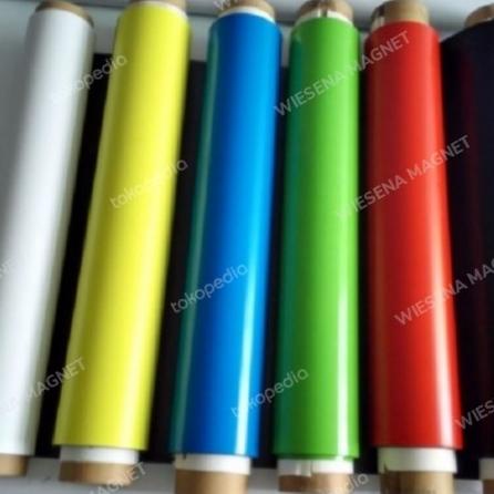

Magnet Rubber Sheet warna 1mx60cmx1mm