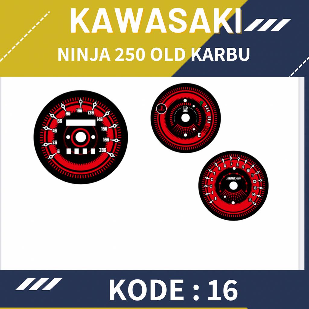 papan panel spedometer kawasaki ninja 250 Karbu