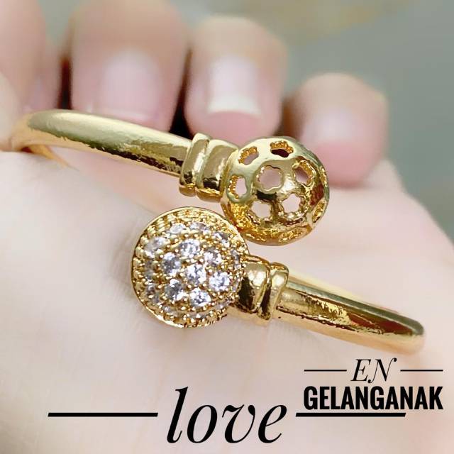 Xuping gelang anak lapis emas 0711h