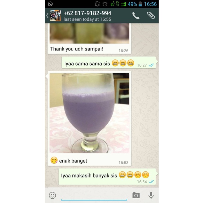 

101bfbb Taro Latte Powder Dari Ubi Jepang Asli Xa201As