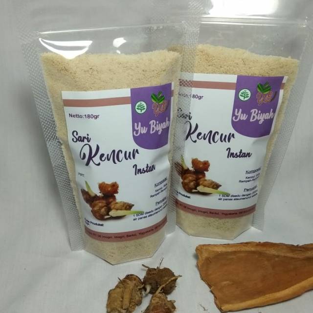 

Sari Kencur Instan Yu Biyah