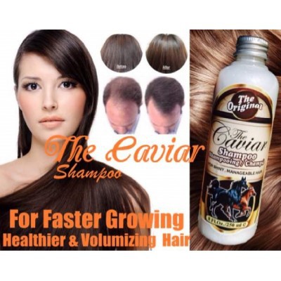 SHAMPOO KUDA CAVIAR - THE CAVIAR SHAMPOO PEMANJANG RAMBUT BPOM