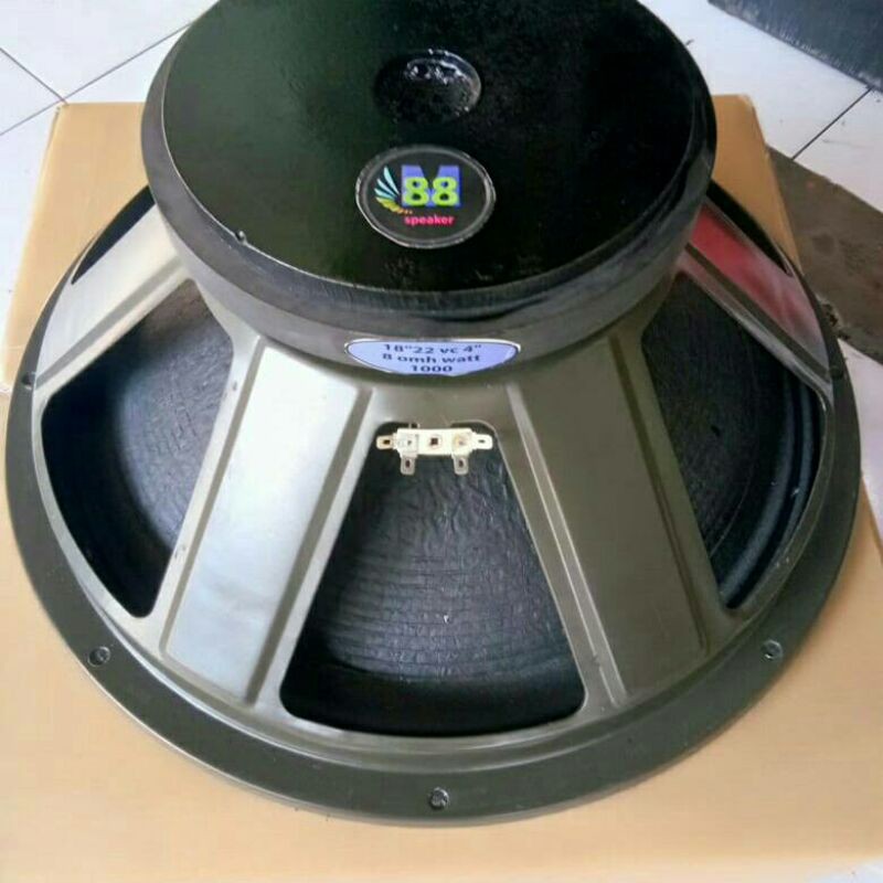 speaker M 88 18 inci mahnet 22 subwofer M88