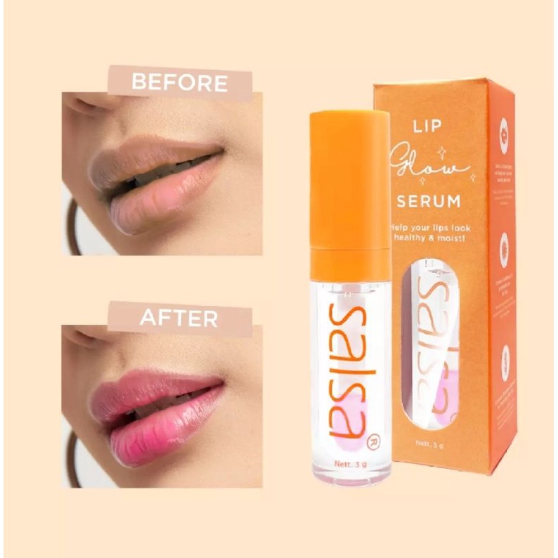 SALSA LIP GLOW SERUM SERUM BIBIR MELEMBABKAN BPOM