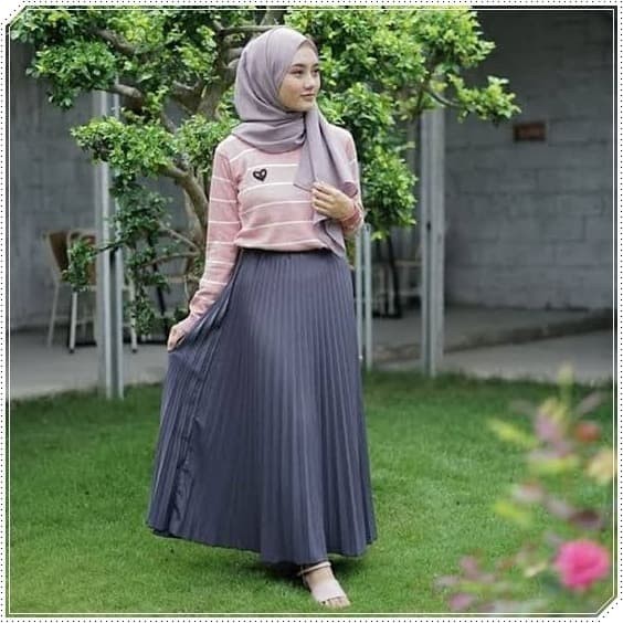 Rok prisket plisket jumbo rok mayung rok termurah rok wanita-1