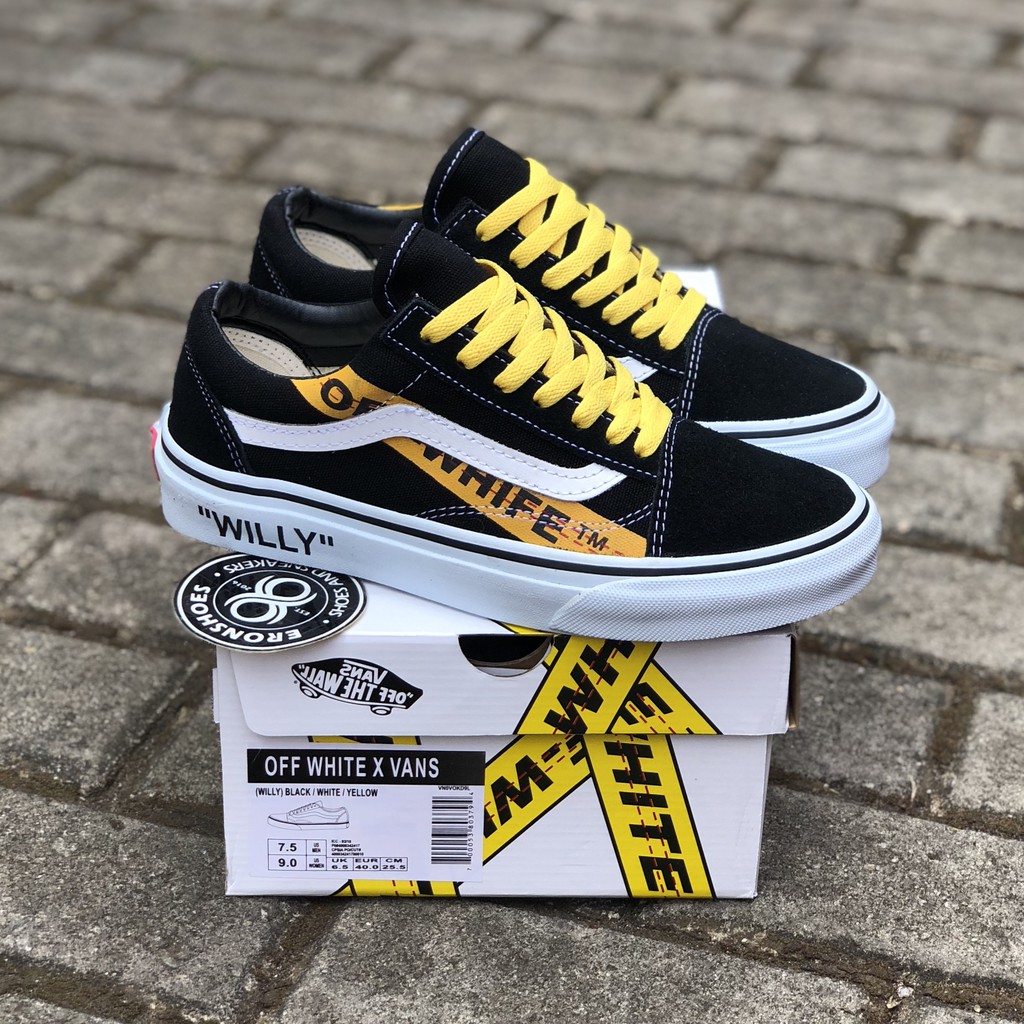 vans x off white harga