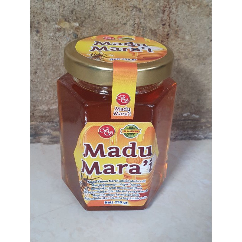 

murah madu yaman jenis marai 230gr madu asli
