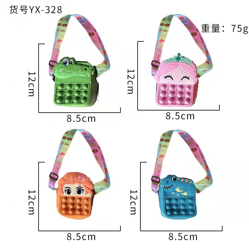 TAS SELEMPANG ANAK/SLING BAG POP ITS MINI/DOMPET MINI TAS LUCU SERBAGUNA