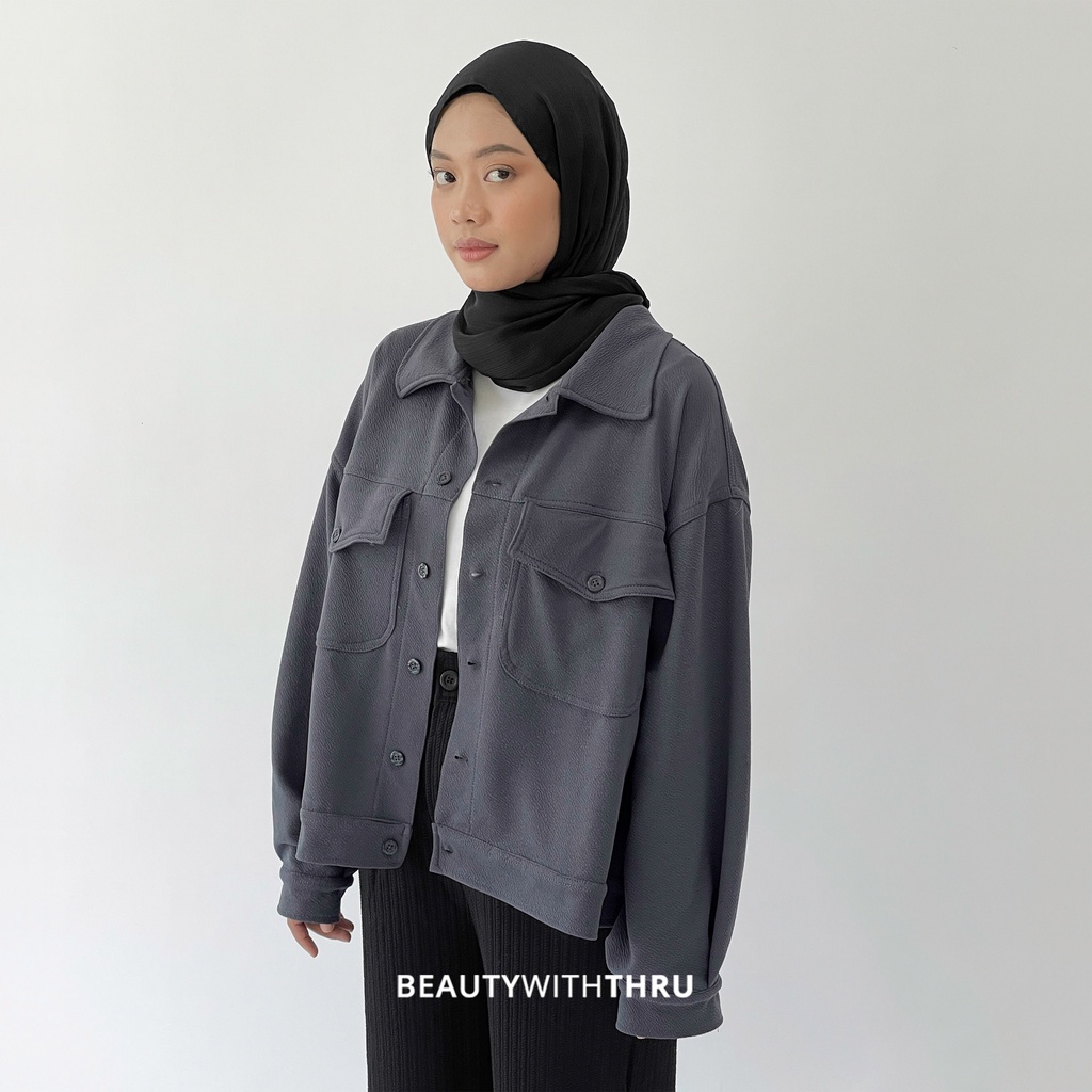 CAVA OVERSIZE JACKET - Thruoutfit