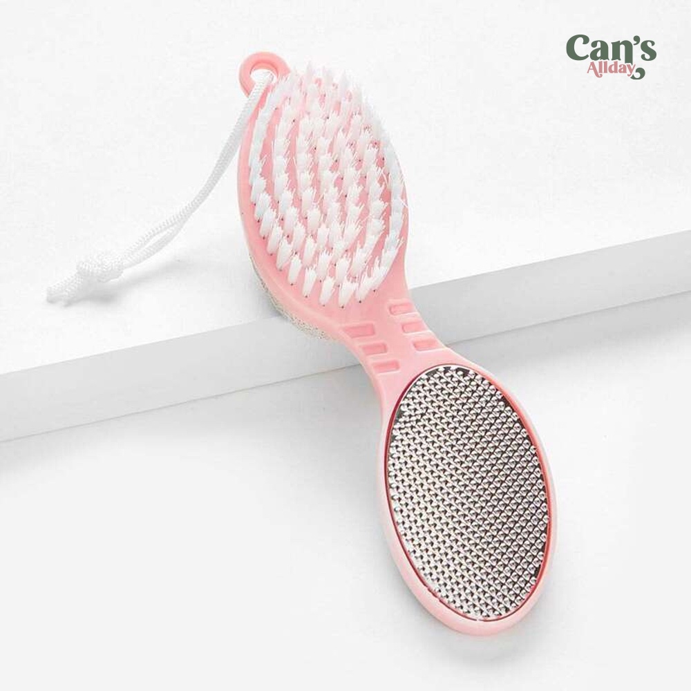 Penghalus Tumit Foot Scraper Sikat Kaki 4in1