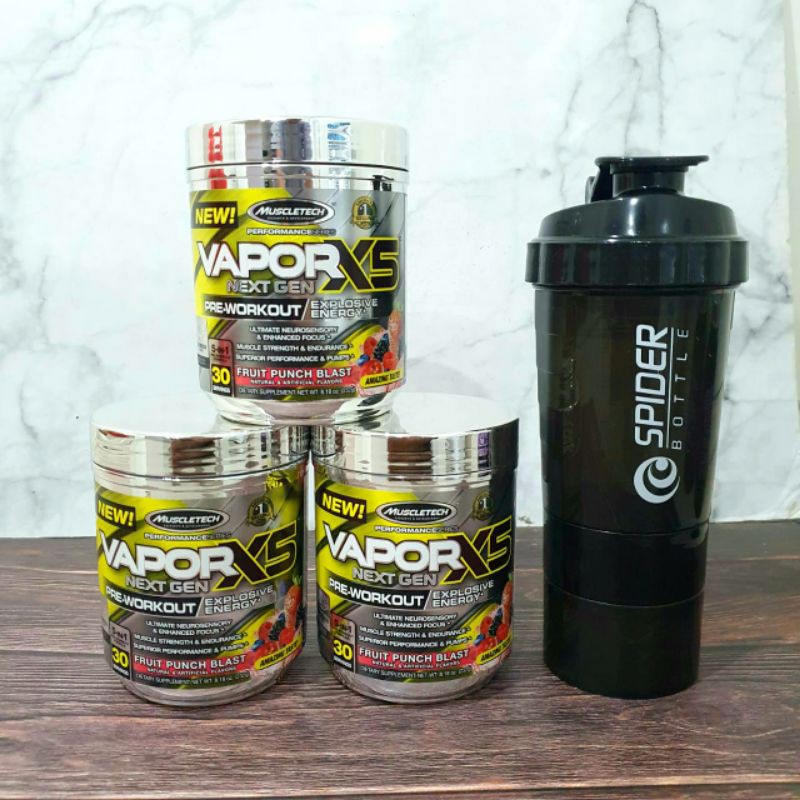Muscletech Vapor X5 Next Gen 30 Servings Pre Workout BPOM