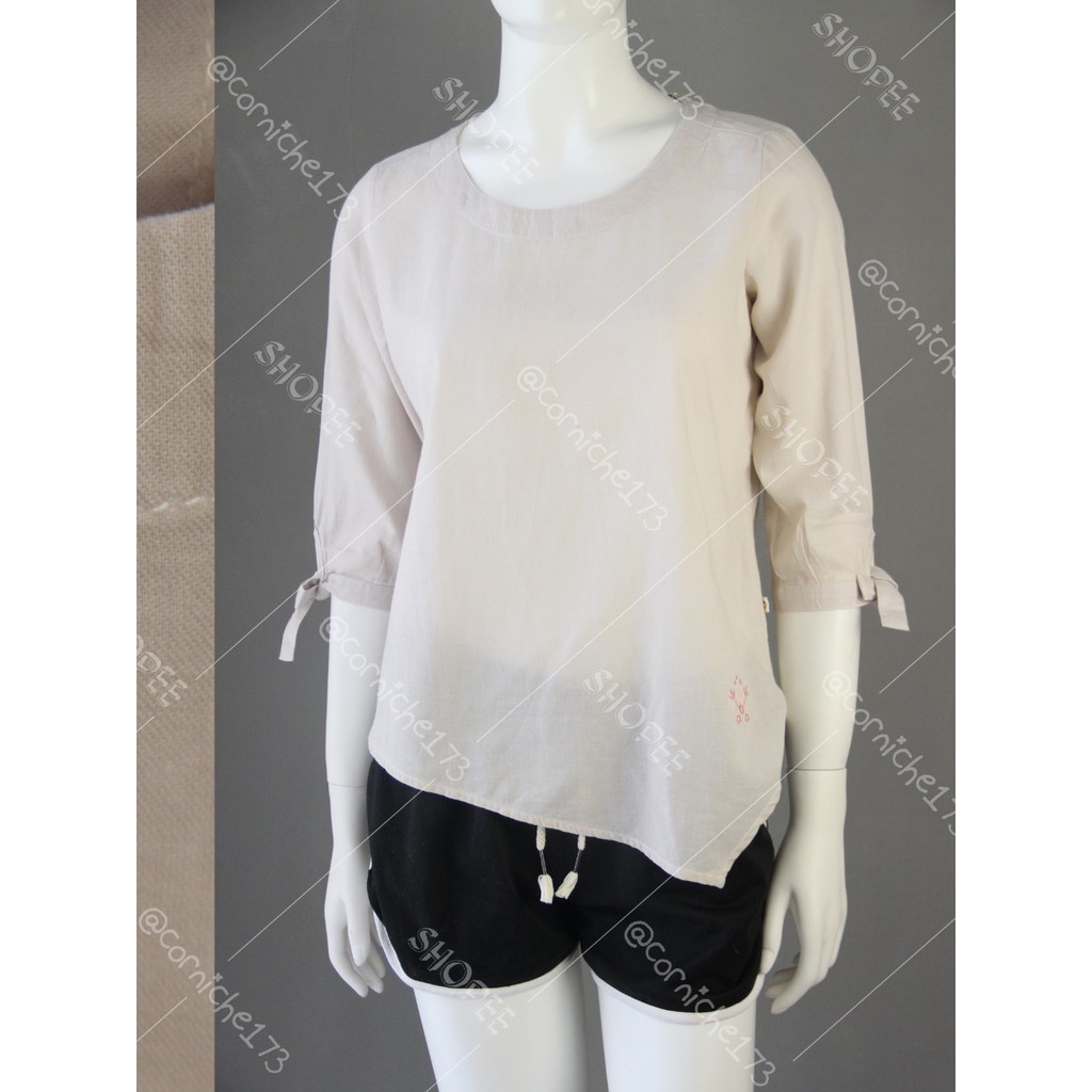 Corniche Assy Blouse Cream - TH231245