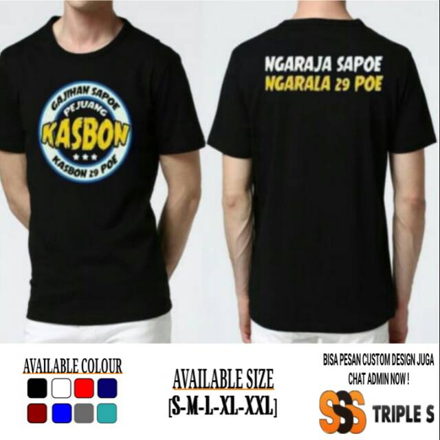 Kaos Pejuang Kasbon Gajihan Sapoe Kasbon 29 Poe Ngaraja Sapoe Ngalara 29 Poe Kaos Sunda Shopee Indonesia