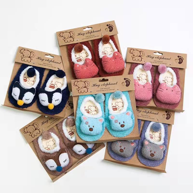 Kaus Kaki Bulu Anak / Kaus Kaki Binatang / Kaus Kaki Bayi / Kaus Kaki Bulu Lembut/C107-108
